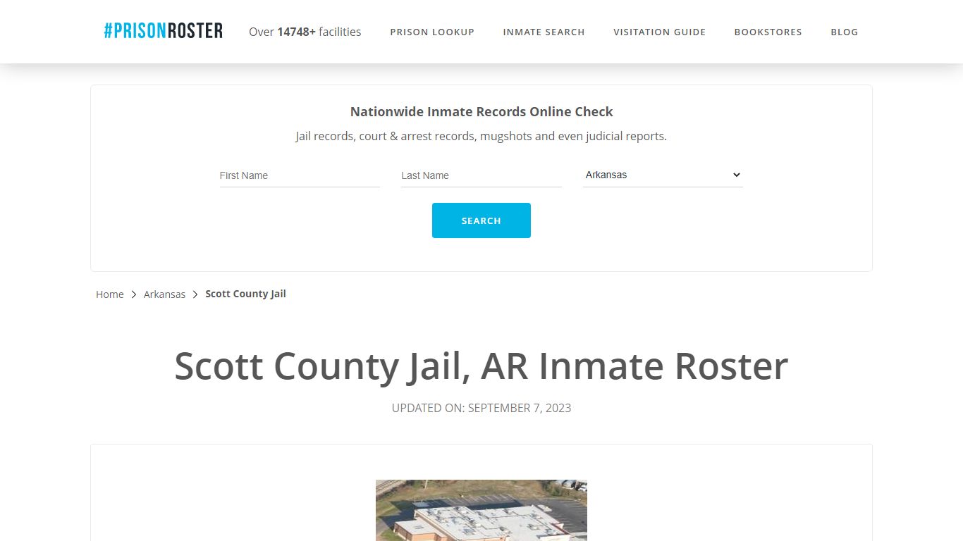Scott County Jail, AR Inmate Roster - Prisonroster